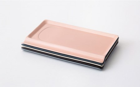 【波佐見焼】【お箸が置ける！】重宝皿 ロング マットカラー プレート 5枚セット 食器 皿 【アイユー】 [UA28]  波佐見焼