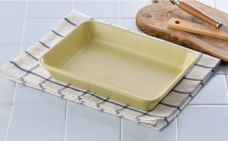 【波佐見焼】オーブンウェア 長角トレー 角皿 プレート イエロー 食器 皿 【光春窯】 [XD64] 波佐見焼