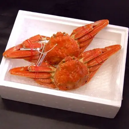 松葉ガニの本場より プロ茹で松葉ガニ(冷凍)　約400g×2枚【配送不可地域：離島】【1332356】