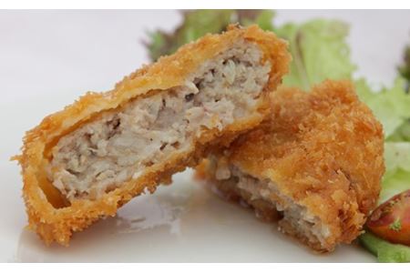 白河高原清流豚メンチカツ・コロッケセット 各10枚 合計20枚 F21R-041