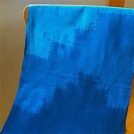 藍染め手ぬぐい　kofun_装飾品・工芸品  服飾小物 _【1087442】