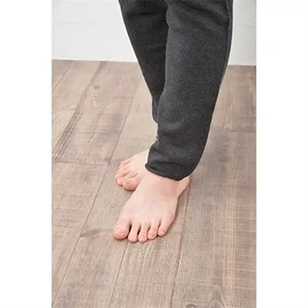日本製 オーガニックコットン ルームパンツ 10分丈 腹巻パンツ チャコール (615-7161)_装飾品・工芸品  洋服 _【1088665】