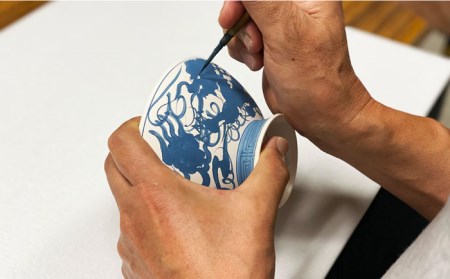 【陶器市特集】【波佐見焼】龍絵 LL 茶碗  1点 食器 皿 【台丹窯】 [VC08]  波佐見焼