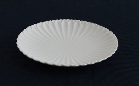【波佐見焼】マリーゴールド プレート M 白 5枚セット ケーキ皿 取り皿 食器 皿 【翔芳窯】 [FE103]  波佐見焼
