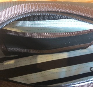 11-60BR　【SUWAプレミアム】FIRE HOSE PRODUCTS　ボストンバック　ブラック（S）（パイピングカラー：茶）／バッグ ブラック メンズ ボストン 旅行 鞄 カバン 信州 諏訪