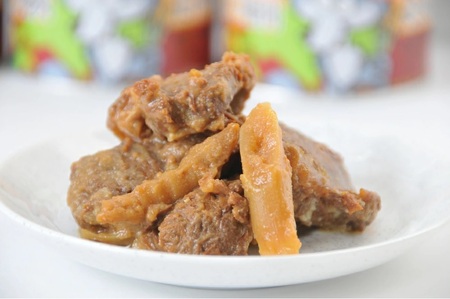 A020 エゾ鹿肉 たけのこ味噌煮缶詰 6缶セット 北海道 鷹栖町 ロース もも肉 使用 高たんぱく 低脂肪 山恵 鹿肉 ジビエ 