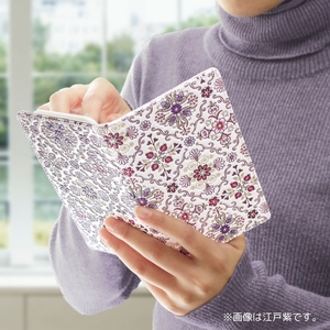【浅草文庫】スマホケース オリエント柄(カラー：江戸紫)_0054-002-T03-3
