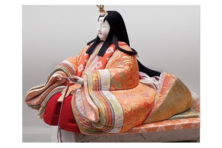 江戸木目込 雛人形 五段15人飾りセット_0062-003-T03