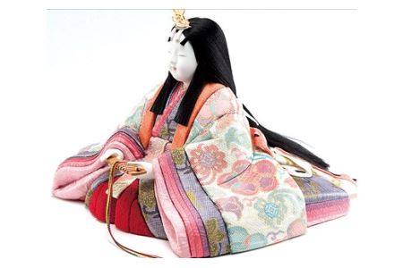 江戸木目込 雛人形 本金親王飾りセット_0062-004-T03