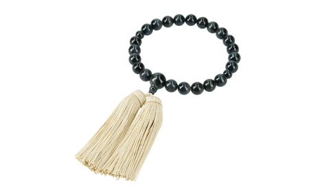 ひいらぎのお念珠【望月（青虎目石×黄白）】_0117-005-T03