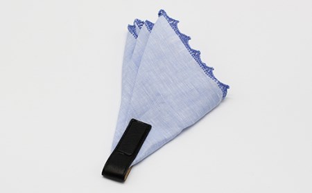 POCKET HANDKERCHIEF STOPPER [KLG-1001](カラー：ブラック)_0134-001-T04-1