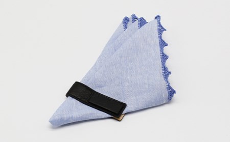 POCKET HANDKERCHIEF STOPPER [KLG-1001](カラー：ダークブラウン)_0134-001-T04-2