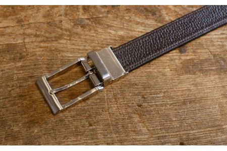 SHRUNKEN LEATHER ELASTIC BELT （Lサイズ） [KMK-0112L]_0134-003-T04