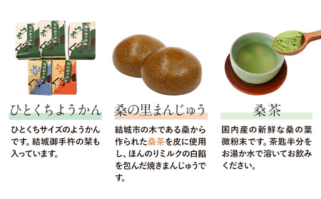 和菓子 御手杵 ようかん マルベリー「桑」三昧 富士峰菓子舗《90日以内に出荷予定(土日祝除く)》茨城県 結城市　 和菓子 スイーツ 詰め合わせ ようかん 緑茶 練りようかん 塩ようかん まんじゅう サブレ 寒天ゼリー 桑の実 ジャム 桑 茶