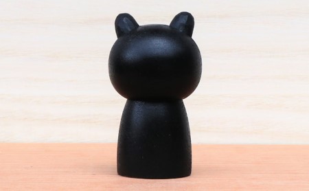 【うらにわあとりえ】にゃんこけし 1体 ねこ 猫 ネコ オリジナル 工芸品 手づくり 新感覚 アート 観光物産品 置き物 インテリア 