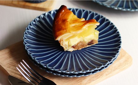 【波佐見焼】マリーゴールド プレート M  デニム 2枚セット ケーキ皿 取り皿 食器 皿 【翔芳窯】 [FE112]  波佐見焼