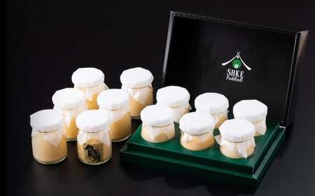 138-636 ご当地酒蔵 プリン 詰め合わせ （鷹来屋特別純米酒使用80ml×3個、丹誠特別純米酒使用80ml×3個） 酒 スイーツ デザート セット