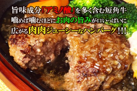 短角牛ハンバーグ　ビーフ100％！　150ｇ×6個/肉 高級 牛 牛肉 和牛 ブランド牛 短角牛 国産牛 個包装 バーベキュー アミノ酸 イノシン酸 おいしい 冷凍 小分け おすすめ おかず 夕食 お弁当 ランチ はんばーぐ 夕飯 お祝い 父の日 母の日 送料無料 プレゼント ギフト 贈答