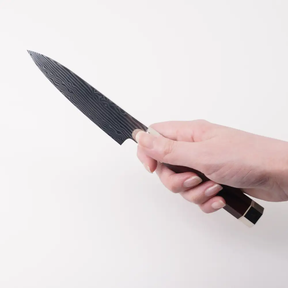 H240-01 三昧　アルティメットシリーズ荒波 包丁2点セット（三徳180ｍｍ＆ペティ110ｍｍ)【 最長3ヶ月】を目安に発送