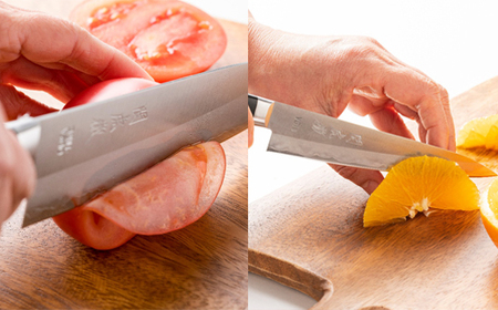 TV紹介！【関虎徹】V金10号 三徳＆ペティ包丁2本セット