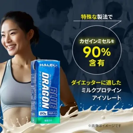 ブルードラゴン　抹茶ラテ　1パック(200ml)x24パック入り【1321772】