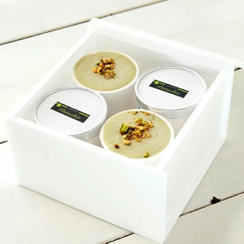 【もりのふうオリジナル】ピスタチオナッツアイス 90ｍｌ×8個＜1-270＞★