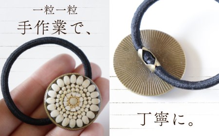 穀物のヘアゴム 