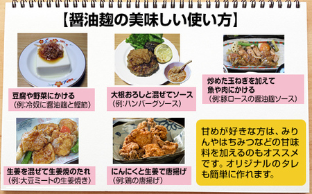 旨味を引き出す醤油麹5本セット B150-021 そよかぜ