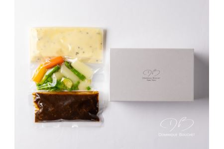 松阪牛テールの赤ワイン煮込み（1セット）【ドミニク・ブシェ トーキョー】おうちでふるなび美食体験 FN-Limited683229