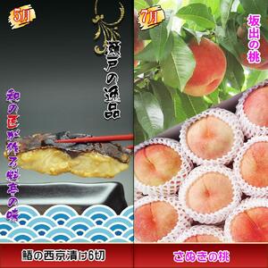 坂出産のフルーツとさぬきの特産品の定期便4回【Aコース】