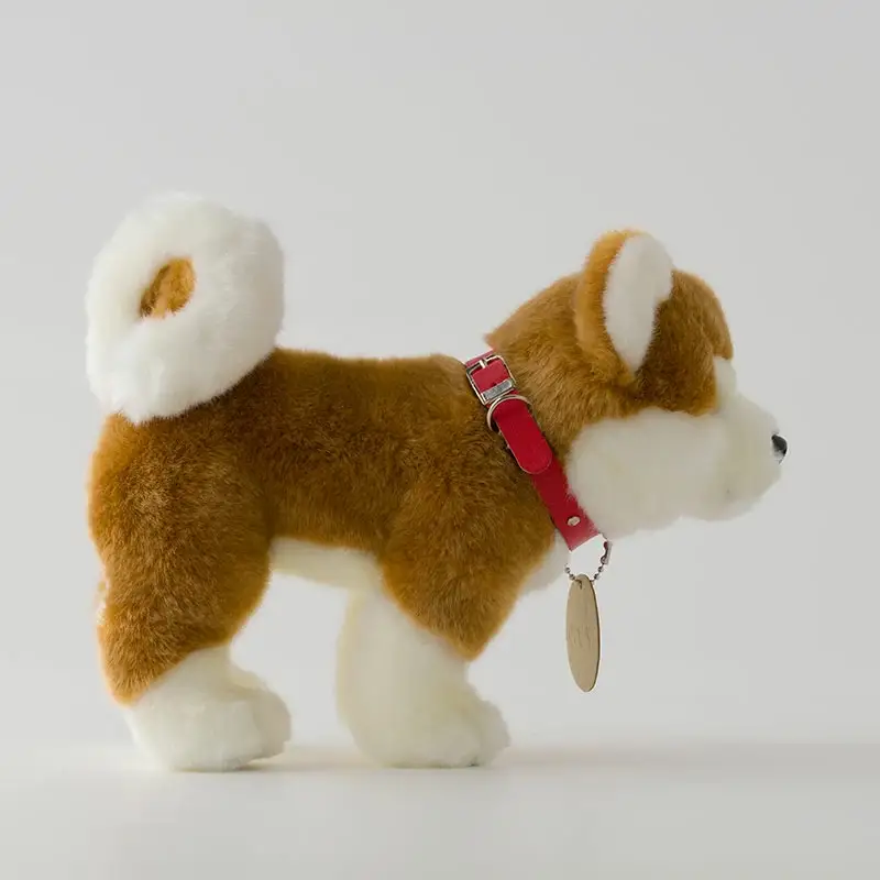 65P7303 秋田犬マサルぬいぐるみ　立ちＭサイズ