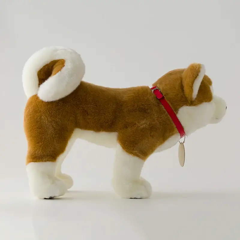 165P7303 秋田犬マサルぬいぐるみ　立ちＬサイズ