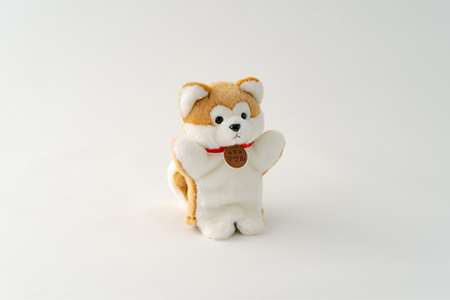 40P7304 秋田犬マサルハンドパペット