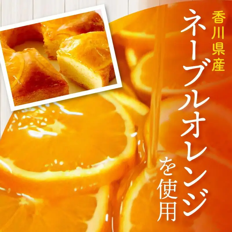 瀬戸内芳醇オレンジケーキ 香川県産ネーブルオレンジ | 洋菓子 お菓子 スイーツ おかし オレンジケーキ オレンジ けーき 人気 おすすめ