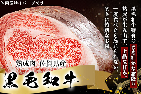   【熟成肉】佐賀県産黒毛和牛 牛肩ロース 焼肉用 500ｇ E-49