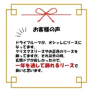 フルーツと木の実いっぱいのリース （約20cm）
