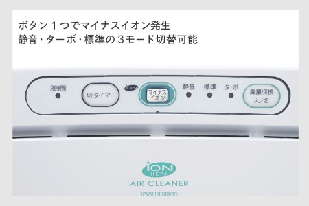 マイナスイオン発生空気清浄機(AC-D358PW)