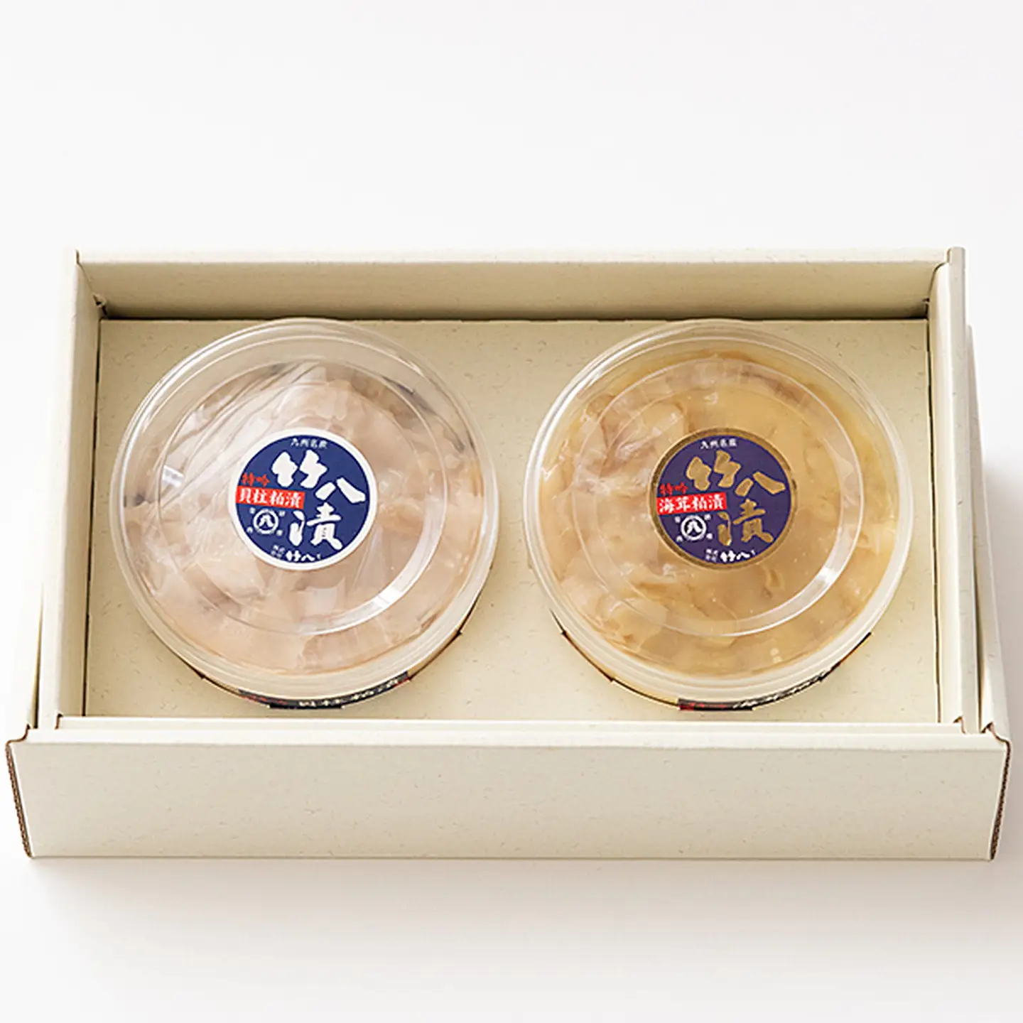 プレミアム特吟貝柱・海茸粕漬詰合せ：B150-035