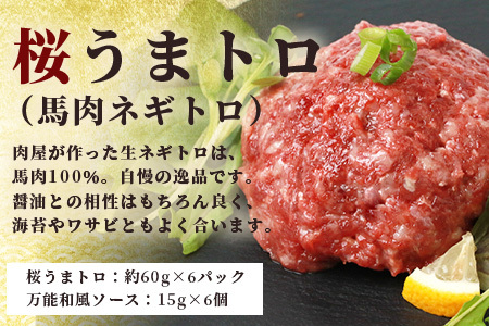 馬刺し ユッケ ・ 桜うまトロ 12食 セット 合計約660g 【 熊本馬刺し 熊本馬肉 馬刺し 新鮮馬刺し 馬刺しユッケ 赤身ユッケ 桜うまとろユッケ タレ付きユッケ 絶品ユッケ 人気馬刺しユッケ 熊本 国産 ユッケ 冷凍 馬肉 安心 安全 新鮮 SQF タレ付き 桜うまトロ 菅乃屋 】 031-0498