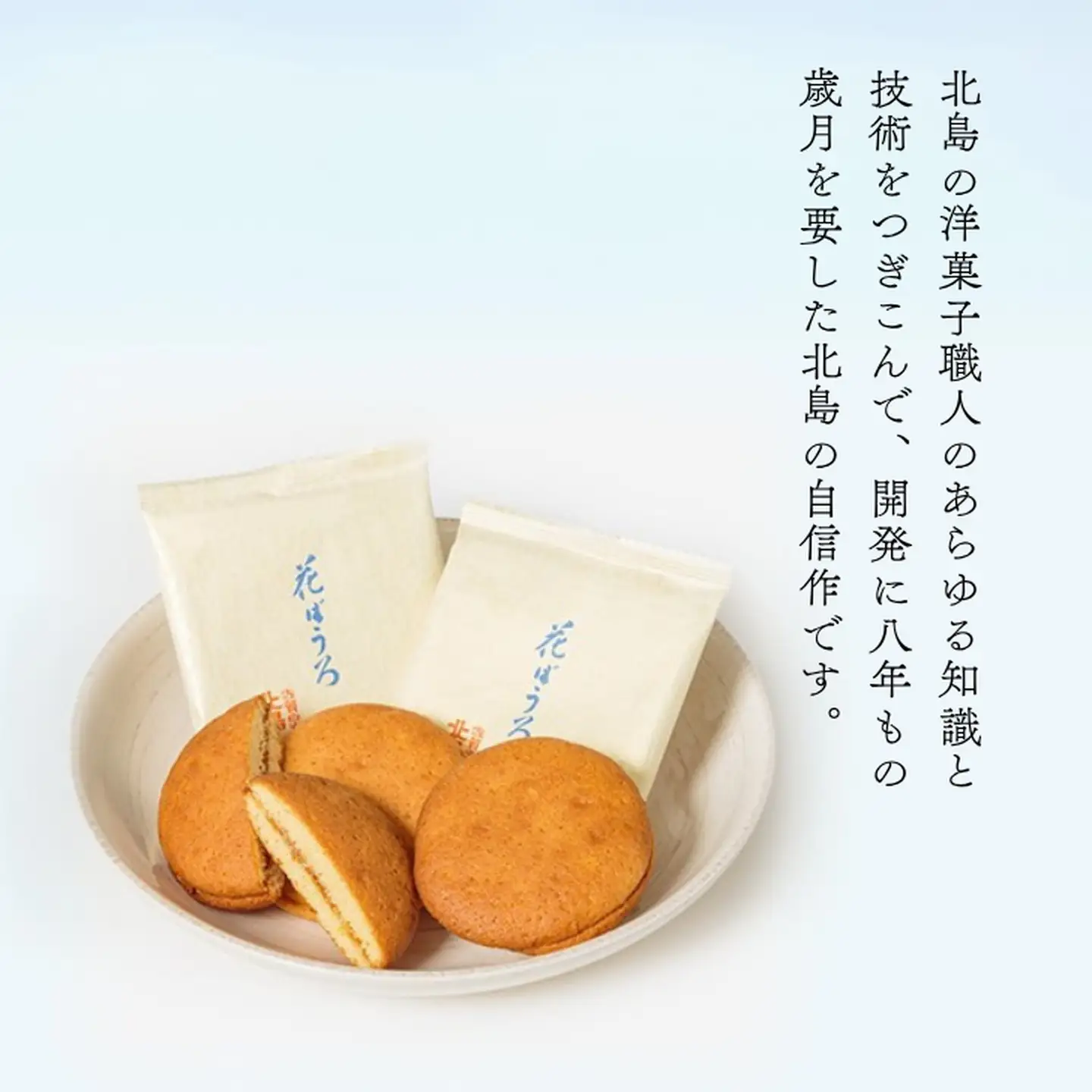 北島の花ぼうろ 14個入 お菓子 お土産 杏ジャム あんず 贈答用 はなぼうろ 丸ぼうろ 菓子 スイーツ 北島 銘菓 焼き菓子 個包装 人気 九州 佐賀県 佐賀市：B140-097