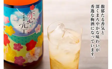 【ギフト用】＜純米大吟醸＞飛形＜尽空梅酒＞恋空【1.8L】2本セット（ギフト対応） 日本酒 梅酒 お酒 飲み比べ プレゼント ギフト 逸品 福岡県 八女市 015-024-GFT