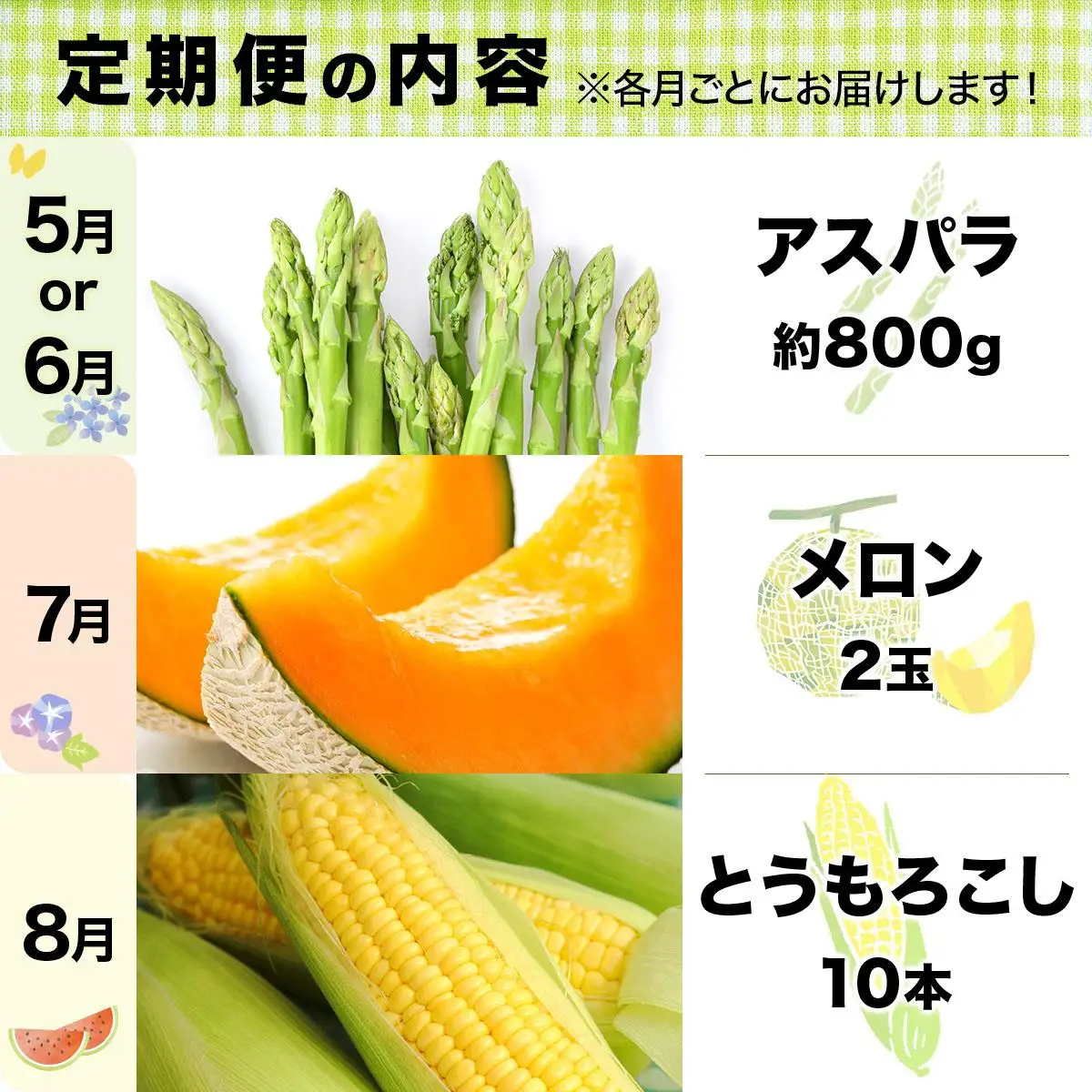 ＜先行予約＞いわみざわの新鮮農産物セット(5or6月～11月 全6回)※定期便【11106】