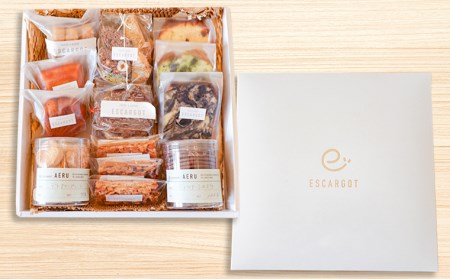 【ESCARGOT】こだわり焼き菓子 詰め合わせ 13～15品 FZ22-920