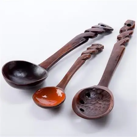 広島県指定伝統的工芸品　戸河内刳物三本セット【1031830】