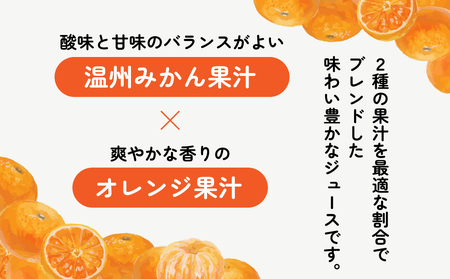ジュース POM ポンジュース 1000ml 6本セット みかん