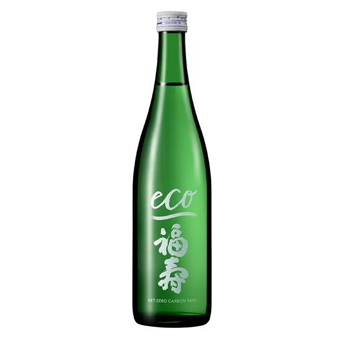 自然にやさしい酒造り／世界初カーボンゼロの日本酒「福寿　純米酒 エコゼロ　720ml」