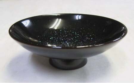 螺鈿盃 銀河 酒器 工芸品 器 上品 溜色 漆黒 漆 アワビ貝 繊細 光沢 天然木 本漆 熱伝導 熱燗 冷酒 優しい 口当たり 丁寧 製作 キレイ  FAD-0989