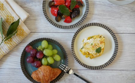 【美濃焼】MALREマルレ プレート4サイズ3色12点セット【EAST table】[MBS081]