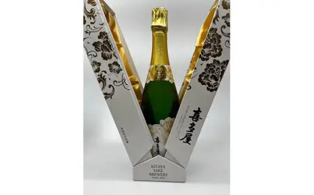 喜多屋　AWA　SAKE 日本酒 米 スパークリング 箱 ギフト 贈り物 プレゼント 015-073