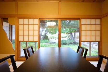大森茶寮のお食事券 会席コース料理 A 2名様分